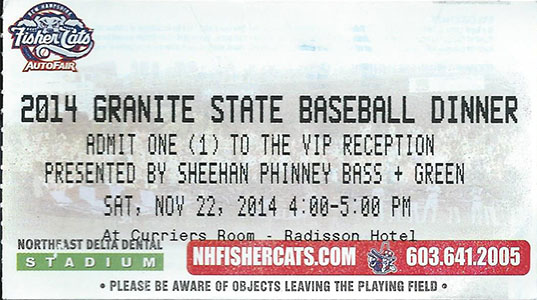 VIP Reception Ticket